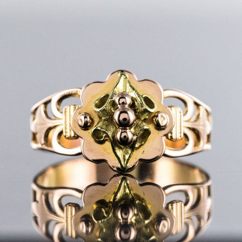 Bague 50 Bague ancienne de promesse 58 Facettes 19-463C-57