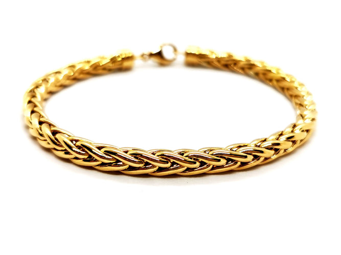 Bracelet Bracelet Maille palmier Or jaune 58 Facettes 1169902CN