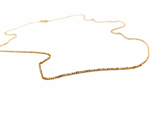Collier Collier Maille forçat Or jaune 58 Facettes 1161981CD