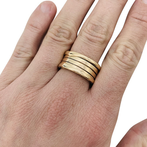 Bague 55 Bague Bulgari, "B.Zero1", or jaune. 58 Facettes 30159