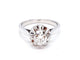 Bague 51 Bague Solitaire Or blanc Diamant 58 Facettes 05325CD
