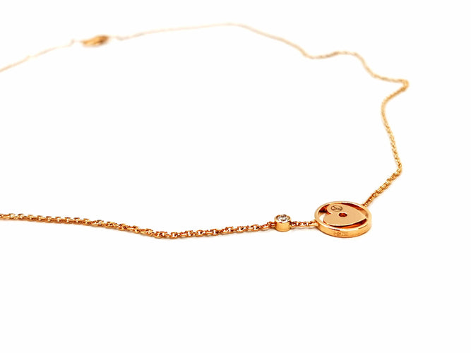 Collier Louis Vuitton Collier Idylle Blossom Or rose Diamant 58 Facettes 1142152CN