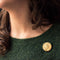Broche Broche art nouveau or et diamants taillés en rose 58 Facettes 19-670