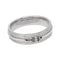 Bague 65 Bague Tiffany en or blanc sertie de diamants. 58 Facettes 30069