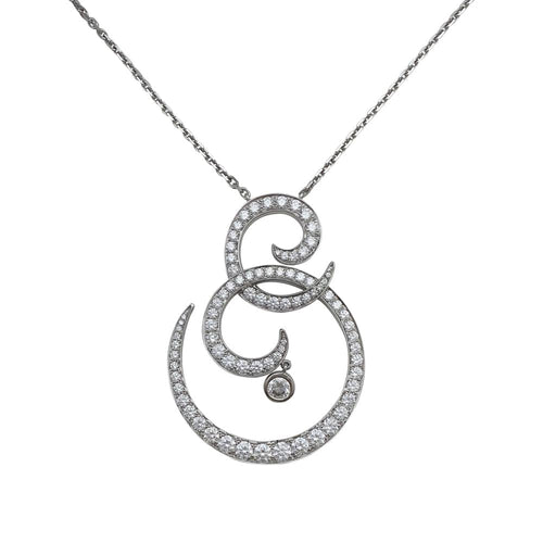 Pendentif Pendentif Van Cleef and Arpels "Oiseau de Paradis" en or blanc, diamants. 58 Facettes 29302