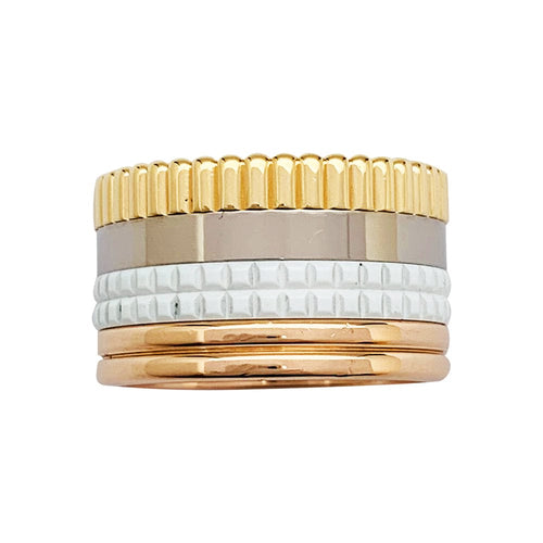 Bague 51 Bague Boucheron, "Quatre White Edition Large", trois ors, céramique blanche. 58 Facettes 30399