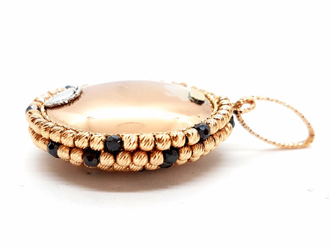 Pendentif Pendentif Or rose 58 Facettes 06097CD