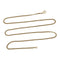 Collier Longue chaîne ancienne. 58 Facettes 29991