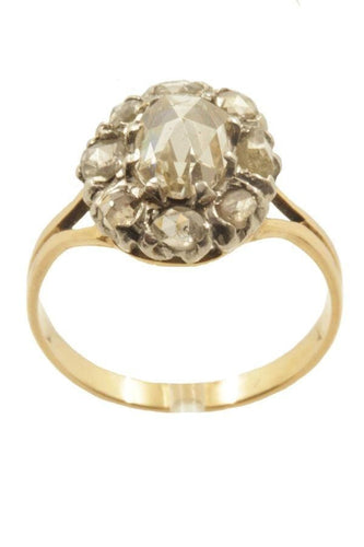 Bague Bague ancienne diamants 58 Facettes