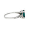 Bague Bague or blanc, platine, émeraude 1.26ct. 58 Facettes 30130