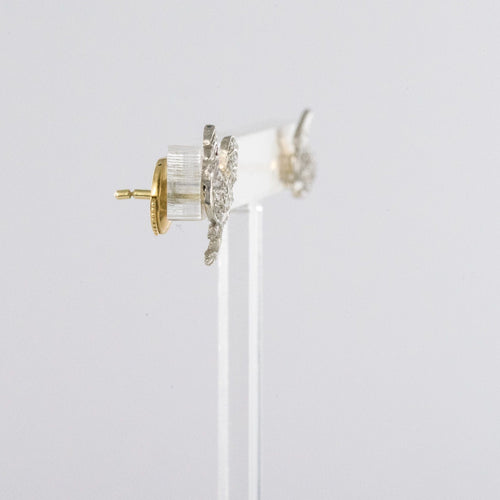Boucles d'oreilles Boucles d'oreilles diamants lapin et coq 58 Facettes 20-084