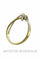 Bague 50 Solitaire diamant 0.08 carat 58 Facettes 19861