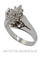 Bague 61 Bague diamants années 50' 58 Facettes 33511