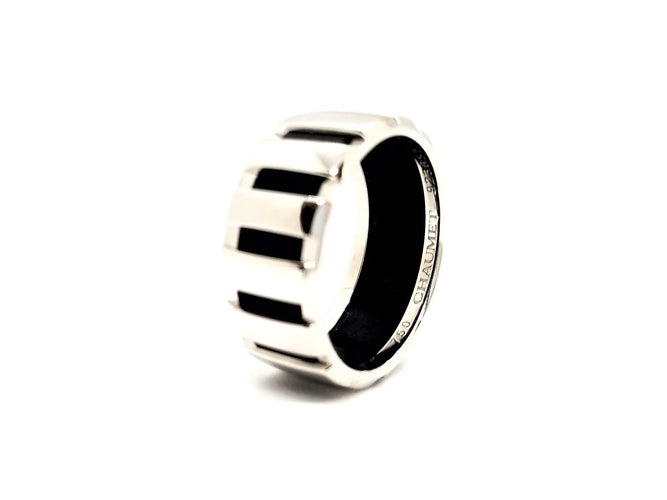 Bague 64 Chaumet Bague Class one Or blanc 58 Facettes 750305CN