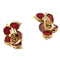 Boucles d'oreilles Boucles d'oreilles Chaumet or jaune et corail. 58 Facettes 29121