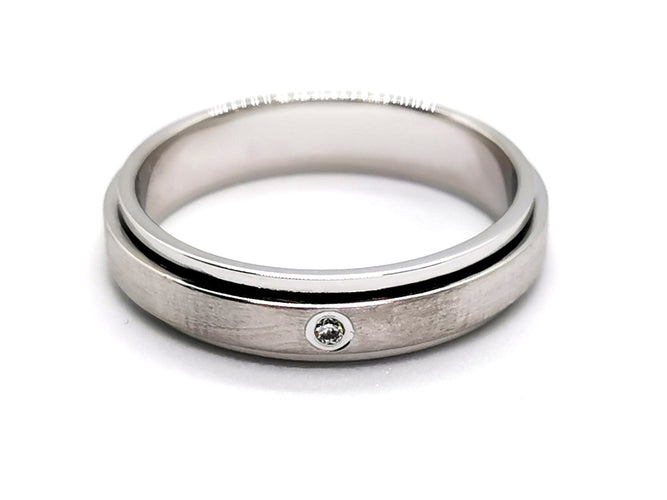 Bague 59 Piaget Bague Possession Or blanc Diamant 58 Facettes 1029215CN
