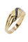 Bague 61 Bague moderne saphirs et diamants 58 Facettes 36331