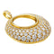 Pendentif Pendentif en or jaune et diamants. 58 Facettes 30517