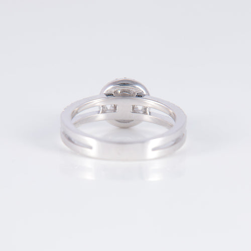 Bague Bague Solitaire Diamant 0.43ct Couleur D 58 Facettes 1