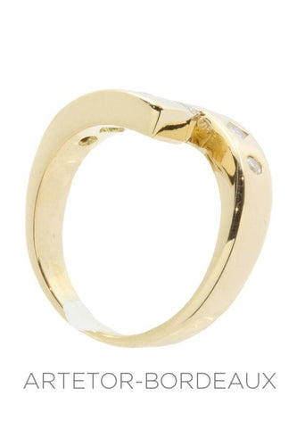 Bague 51 Bague moderne diamants 58 Facettes 29231