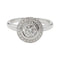 Bague 48 Bague Cartier solitaire brillant de 0,38 carat. 58 Facettes 30058