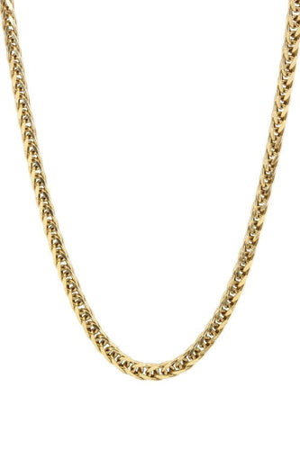 Collier Chaine maille palmier carré 58 Facettes 37001