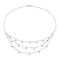 Collier Collier draperie en or blanc et diamants. 58 Facettes 29478
