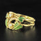 Bague 52 Bague diamants et émail or jaune 58 Facettes 14-281-8416201-54