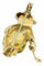 Broche Broche/pendentif "Golfeur" signée Fred 58 Facettes 036791