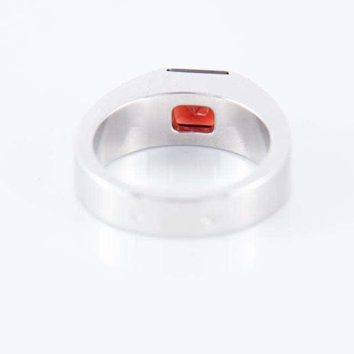 Bague 51 CARTIER Bague Tank Grenat 58 Facettes ES19269
