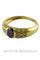Bague 53 Bague saphir et diamants 58 Facettes 6101