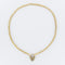 Collier Chaine ancienne ciselée et son cadenas en forme de coeur 58 Facettes CVCO3