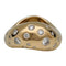 Bague 52 Bague Fred modèle "Mouvementé" en or jaune, diamants. 58 Facettes 29318-1