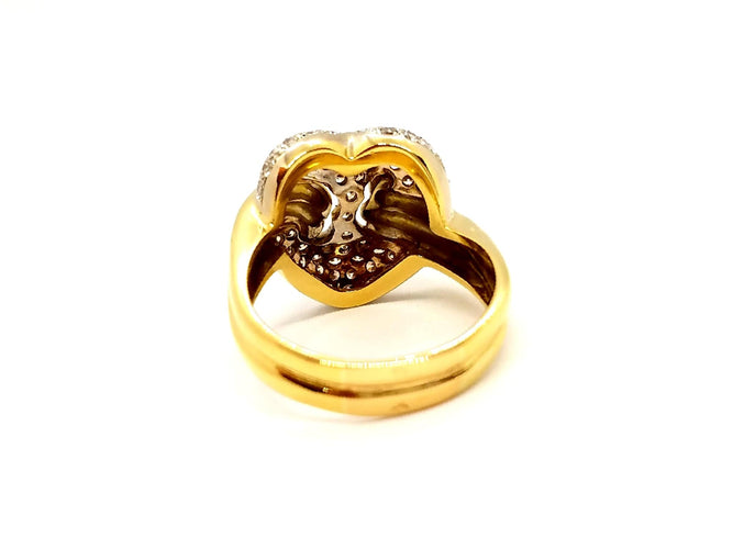 Bague 63 Bague Or jaune Diamant 58 Facettes 815504CN