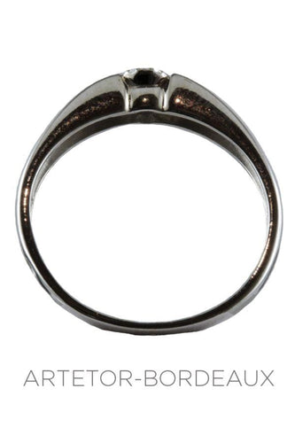 Bague 54 Bague diamant style solitaire 58 Facettes 25101