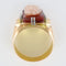 Bague 61 Chevalière homme or et camée sur agate 58 Facettes 18-354-61
