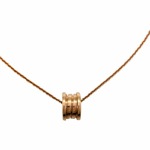 Collier Collier Bulgari "B.zero1" en or rose. 58 Facettes 30131