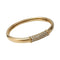 Bracelet Bracelet Van Cleef & Arpels, "Philippine", or jaune et diamants. 58 Facettes 29244