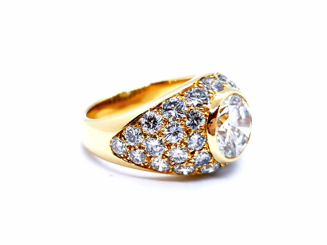 Bague 52 Bague Solitaire Or jaune Diamant 58 Facettes 990408CN
