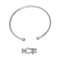 Bracelet Bracelet Fred "Force 10" moyen modèle en or blanc et diamants. 58 Facettes 29902