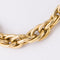 Collier Collier or jaune maille imbriquée 58 Facettes 19-556