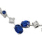 Boucles d'oreilles Boucles d'oreilles Chaumet, "Clarisse", en or blanc, saphirs et diamants. 58 Facettes 23684