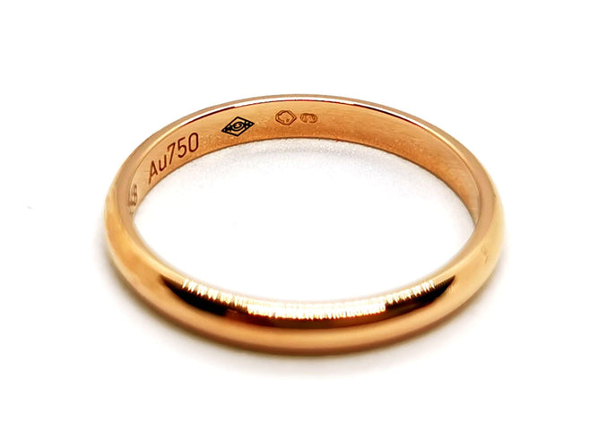 Bague 53 Cartier Bague Alliance 1895 Or rose 58 Facettes 1173327CN