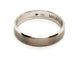 Bague 53 Mauboussin Bague Alliance Toi éternelle mon amour Or blanc 58 Facettes 1157636CN
