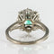 Bague 59 Bague marguerite émeraude et diamants 58 Facettes 19-317-51