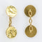 Boutons de manchette Boutons de manchettes or lys 58 Facettes 19-283