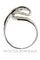 Bague 51 Bague diamants noirs et blancs 58 Facettes 12531