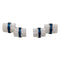 Boutons de manchette Boutons de manchette Van Cleef & Arpels en platine et saphirs. 58 Facettes 29975