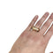 Bague 52 Bague Fred modèle "Mouvementé" en or jaune, diamants. 58 Facettes 29318-1