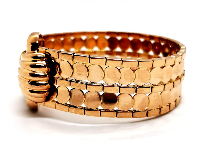 Bracelet Bracelet Manchette Or jaune 58 Facettes 1126572CN